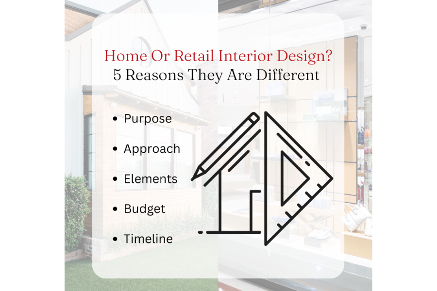 Home Or Retail Interior Design 5 Reasons They Are Different